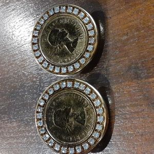 Large Statement Pierced Earrings